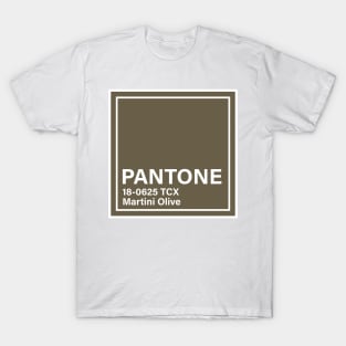 PANTONE 18-0625 TCX Martini Olive T-Shirt